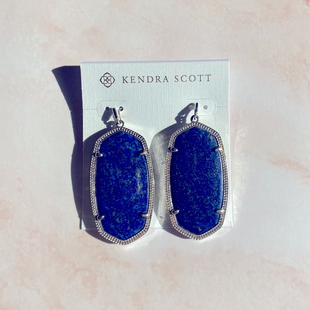 Kendra Scott Danielle Earrings in Blue Lapis